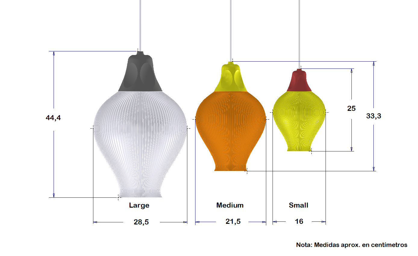 Lámpara Led Colgante Modelo “Pieris” - Imagen 3